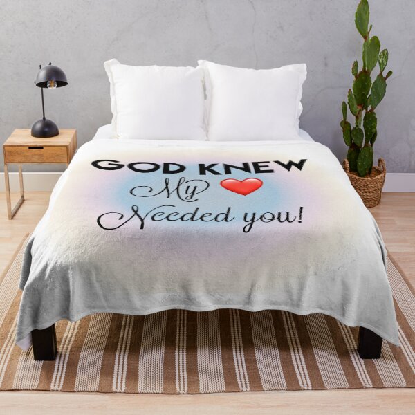 Item preview, God knew my heart needed you designed and sold by JodysCreations.