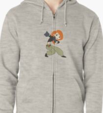 Kim Possible Zipped Hoodie
