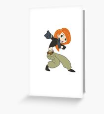Kim Possible Greeting Card