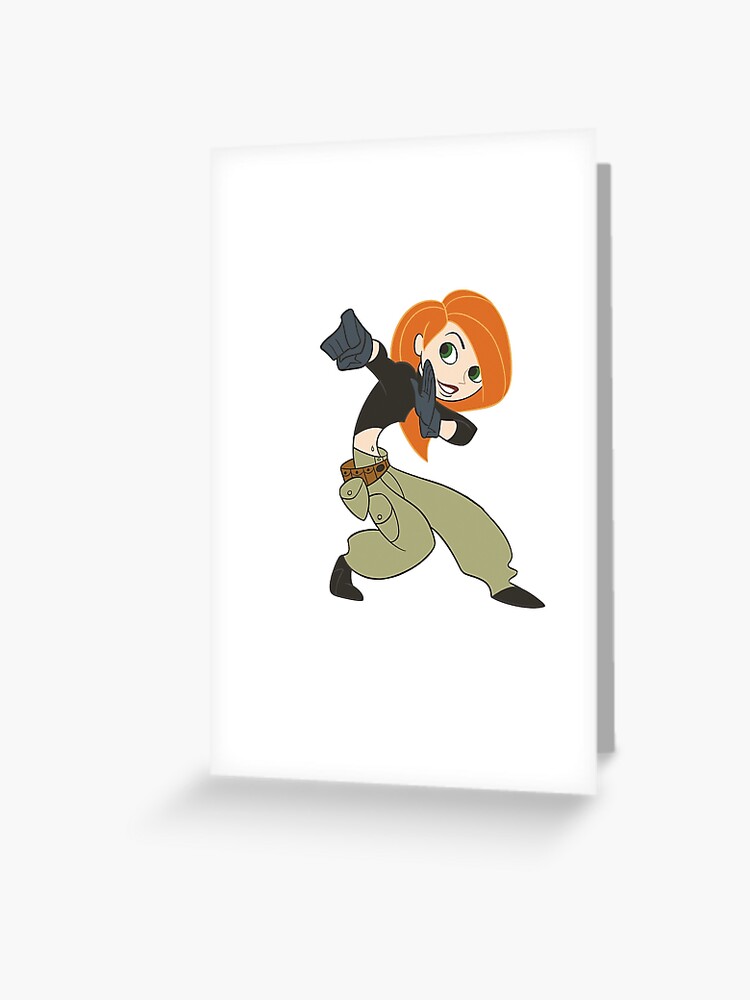 Thumbnail 1 of 2, Greeting Card, Kim Possible designed and sold by catherineohagan.