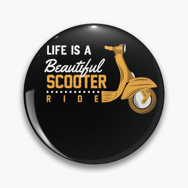 Item preview, Life is a Beautiful Scooter Ride designed and sold by IllustrT.