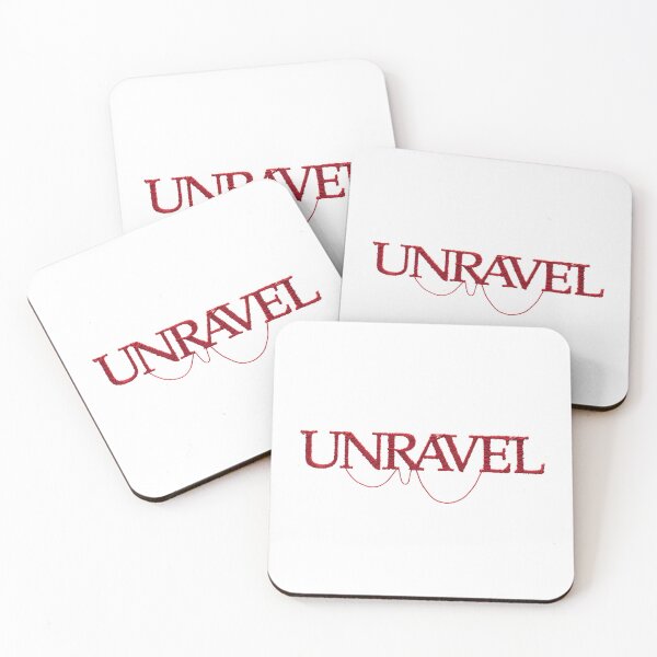 Item preview, Unravel Logo (White) designed and sold by LittleSmarthy.