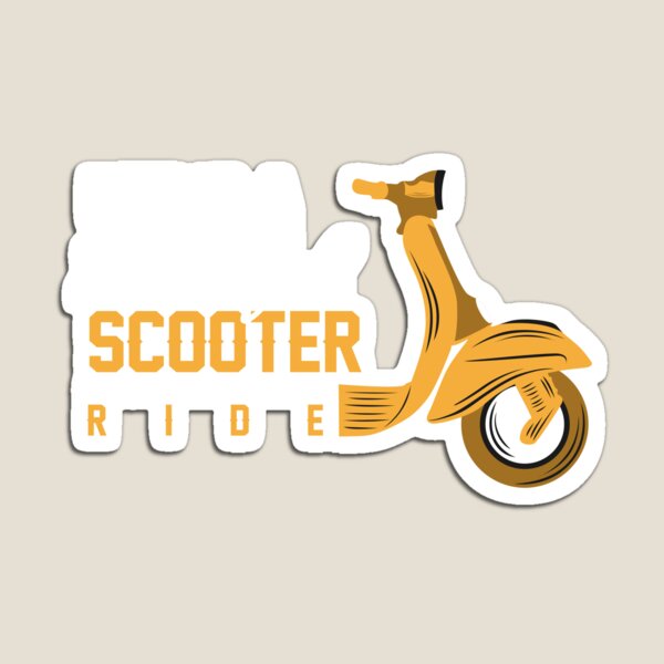 Item preview, Life is a Beautiful Scooter Ride designed and sold by IllustrT.