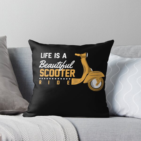 Item preview, Life is a Beautiful Scooter Ride designed and sold by IllustrT.