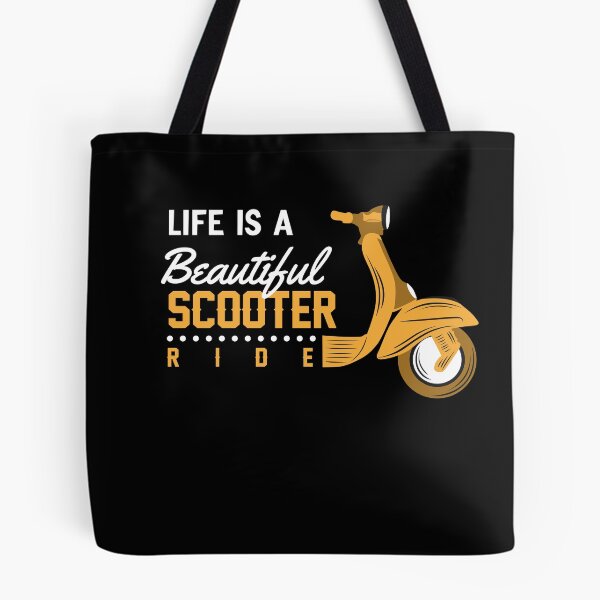 Item preview, Life is a Beautiful Scooter Ride designed and sold by IllustrT.
