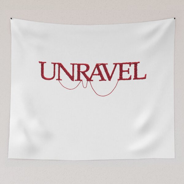 Item preview, Unravel Logo (White) designed and sold by LittleSmarthy.