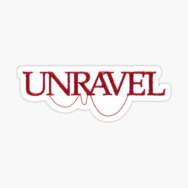 Item preview, Unravel Logo (White) designed and sold by LittleSmarthy.