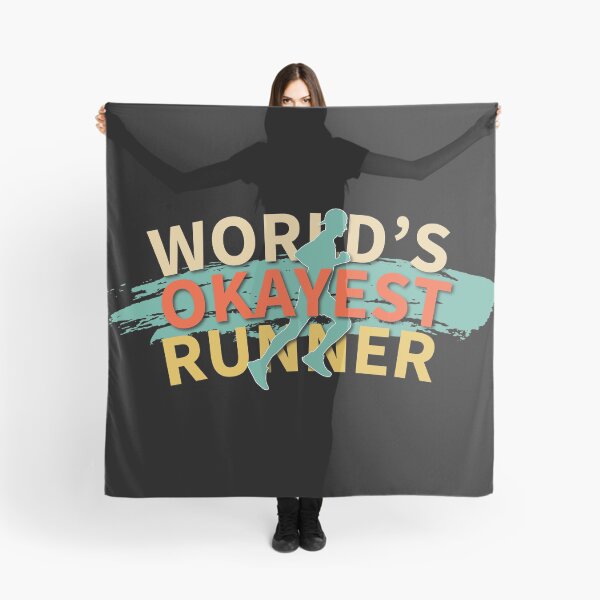 Item preview, World's Okayest Runner designed and sold by CreativeDSG.