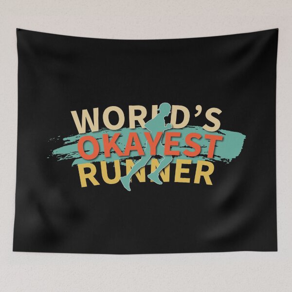 Item preview, World's Okayest Runner designed and sold by CreativeDSG.