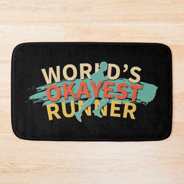 Item preview, World's Okayest Runner designed and sold by CreativeDSG.