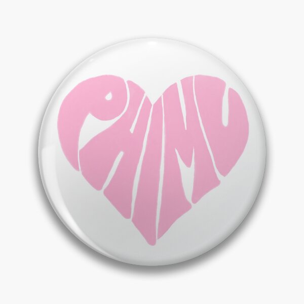 Phi mu heart Pin