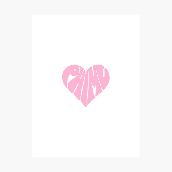 Item preview, Phi mu heart designed and sold by Lillytatertot.