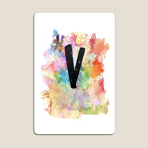 Item preview, Initial U Watercolour designed and sold by Mark Goodbrand.