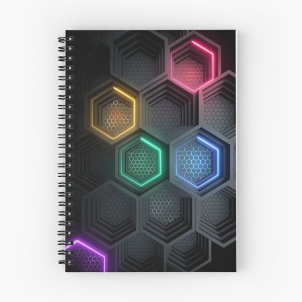 Item preview, Black and colored rectangles 3d art designed and sold by MusicSkateboard.