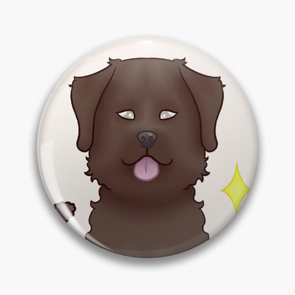 Item preview, Curly-haired retriever liver designed and sold by LemonFur.