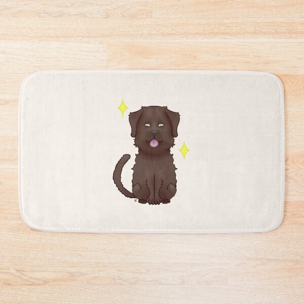 Item preview, Curly-haired retriever liver designed and sold by LemonFur.