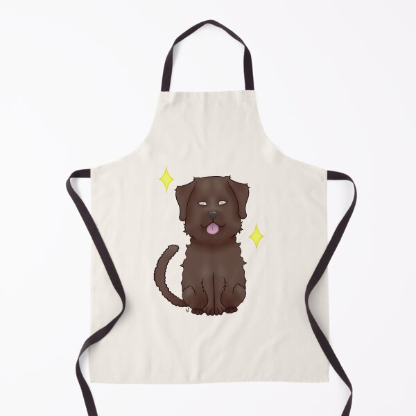 Item preview, Curly-haired retriever liver designed and sold by LemonFur.