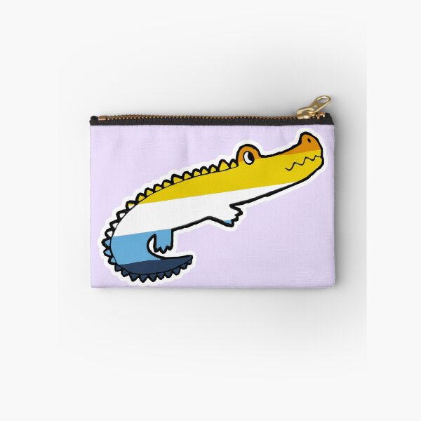 Item preview, aroace crocodile designed and sold by D0NN13D1N0.