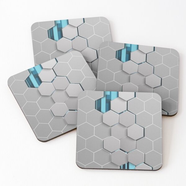 Item preview, Rectangles 3d art Futuristic designed and sold by MusicSkateboard.