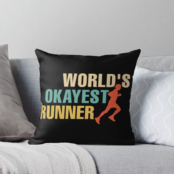 Item preview, World's Okayest Runner designed and sold by CreativeDSG.