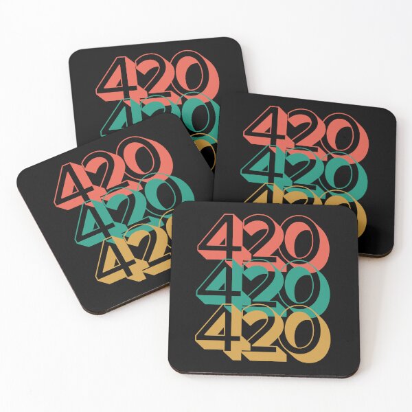 Item preview, Black Retro 420  designed and sold by Suzalicious.