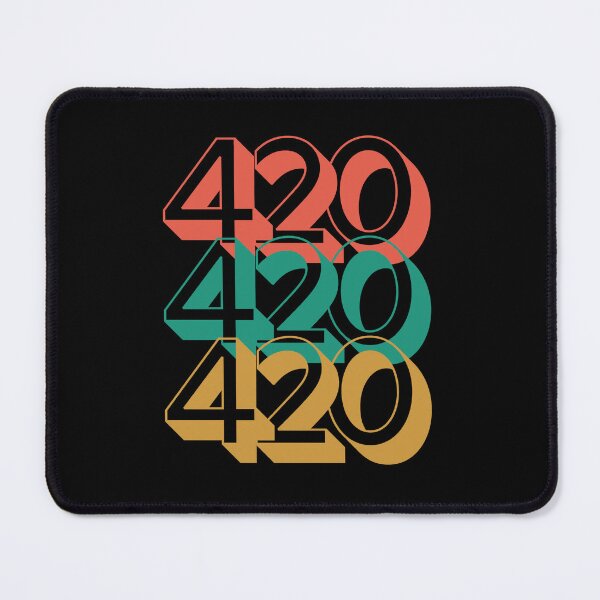 Item preview, Black Retro 420  designed and sold by Suzalicious.