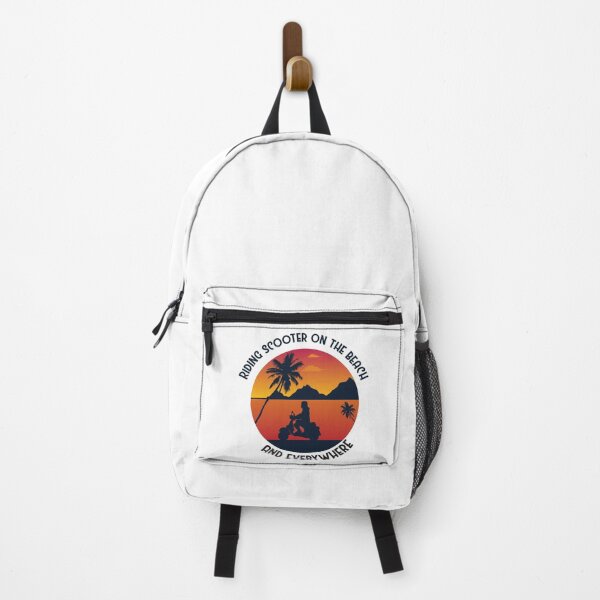 Item preview, Riding Scooter On The Beach designed and sold by IllustrT.