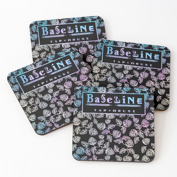 Item preview, Colorful Baseline Tap House Hops Pattern designed and sold by FandomTrading.