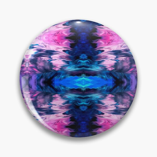 Item preview, Black, Pink, Blue, Turquoise, Purple, and White Painting designed and sold by Creative-Voyage.