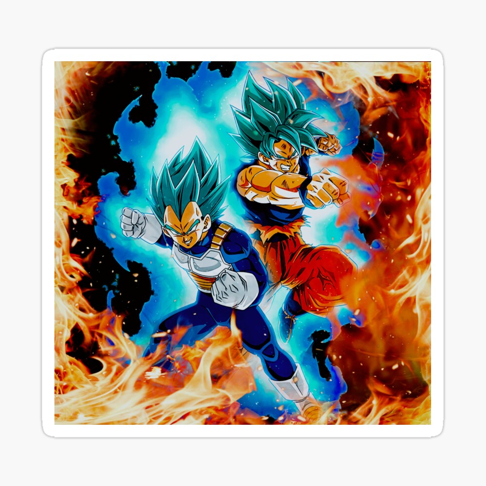 ultra ego vegeta Canvas Print by mikelaurydraw