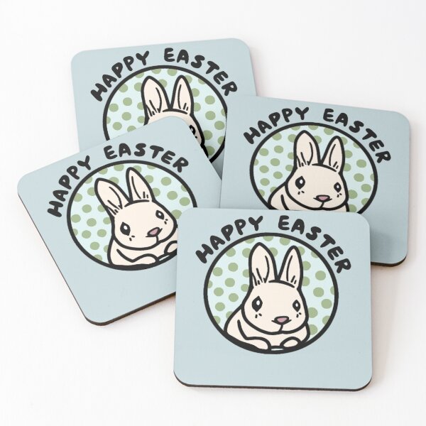 Item preview, Easter Day with Cute Baby Rabbit Bunny Protects the Earth Pattern designed and sold by wigobun.