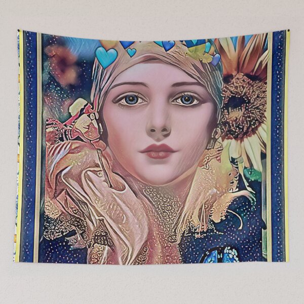 Item preview, Hearts and Flowers for Ukraine designed and sold by Lisa Marie Mercer.