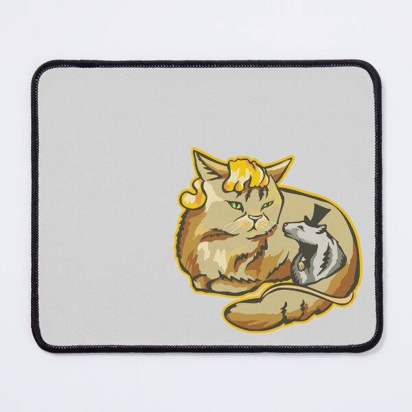 Item preview, Cat with a wig and a rat in a hat designed and sold by Arctia.