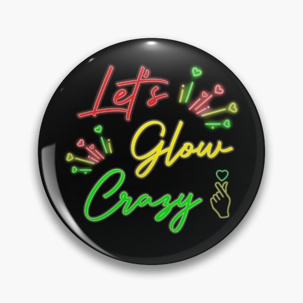 Item preview, Let's Glow Crazy retro colorful party  designed and sold by damone7.