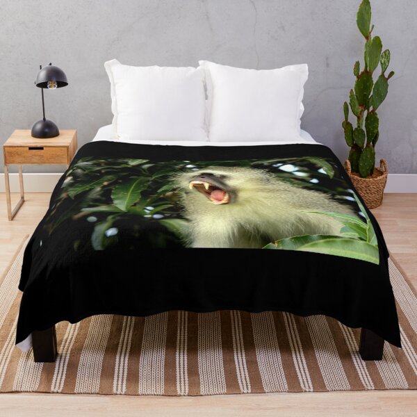 Item preview, Yawn, Monkey, Monkey Yawning - Animal lovers photography designed and sold by artyfartypants.