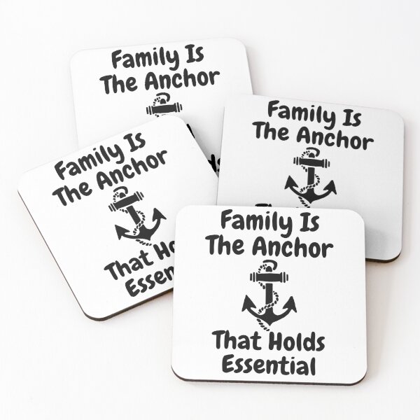 Item preview, Family Is The Anchor That Holds Essential designed and sold by Indra Agrawal.