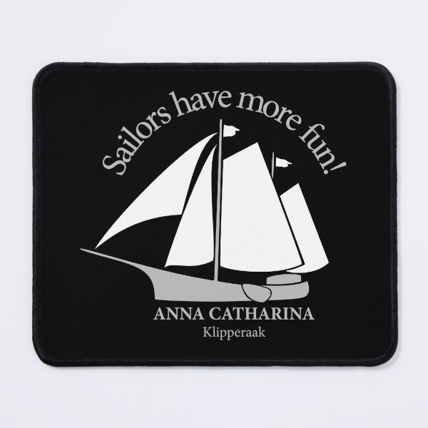 Item preview, Sailors have more fun! ship ahoy! – Clipperaak – Anna Catharina – for dark backgrounds designed and sold by sangidesign.