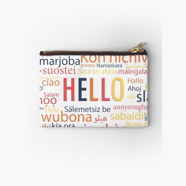 Item preview, Hello in different languages designed and sold by icecl2eam.
