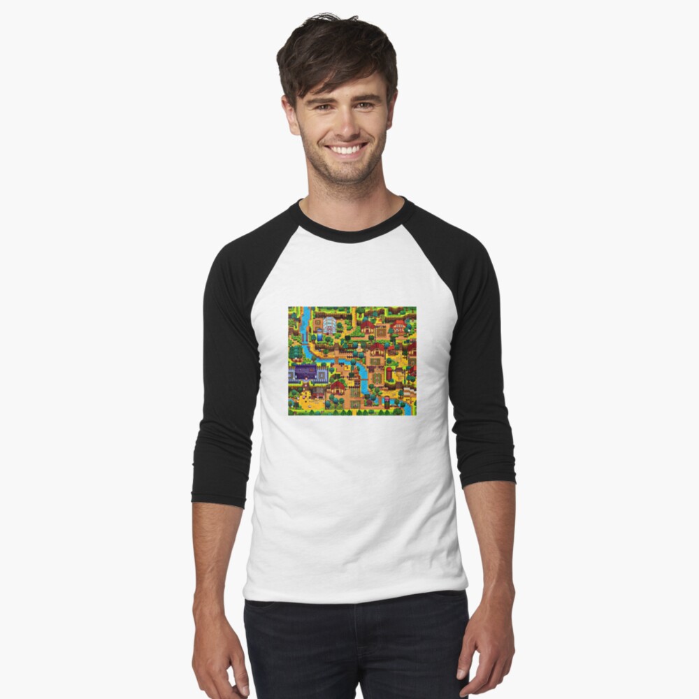 Aperçu de l'œuvre T-shirt baseball manches ¾ créée et vendue par Carinamay.