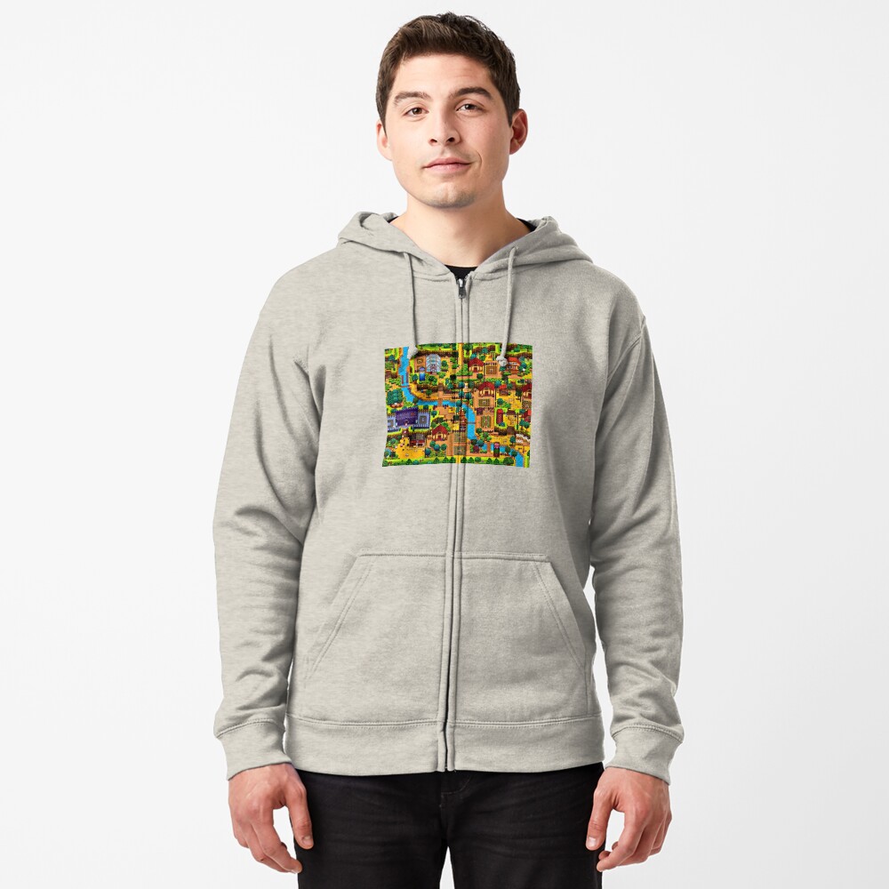 Aperçu de l'œuvre Veste zippée à capuche créée et vendue par Carinamay.