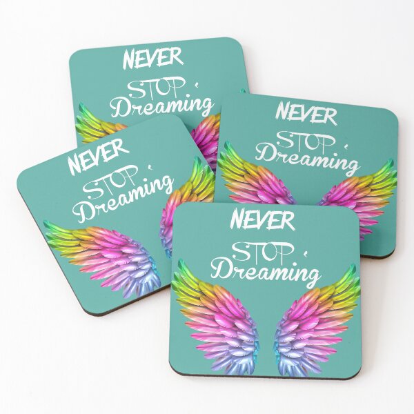 Item preview, never stop dreaming  designed and sold by abhiGFX.