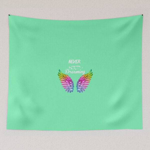 Item preview, never stop dreaming  designed and sold by abhiGFX.