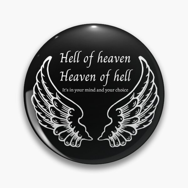 Item preview, Hell Heaven designed and sold by DigitalArtTrend.