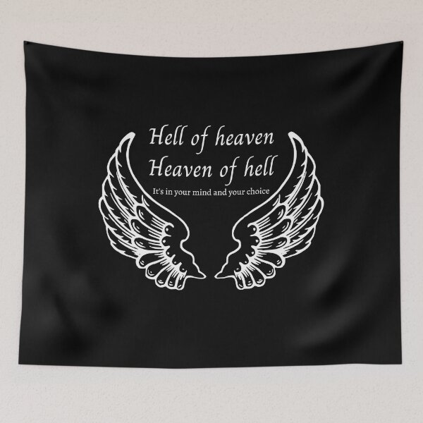 Item preview, Hell Heaven designed and sold by DigitalArtTrend.