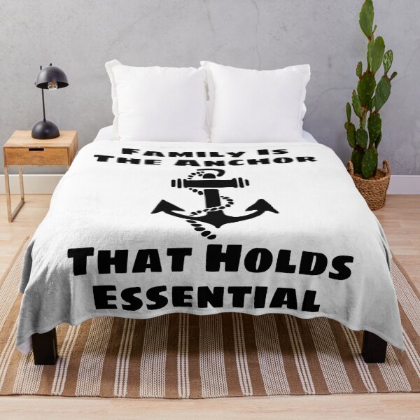 Item preview, Family Is The Anchor That Holds Essential designed and sold by Indra Agrawal.