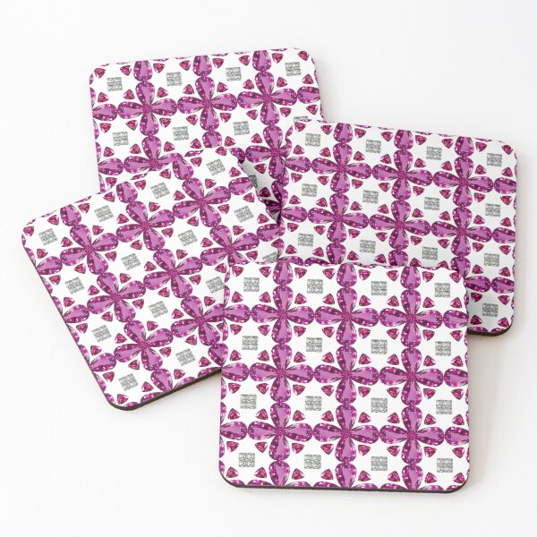 Item preview, Pink Tourmaline Diamond Art, Pink designed and sold by DigitalGemArt.