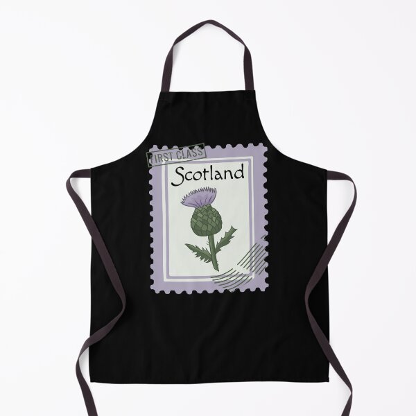 Item preview, Scotland Thistle Flower Postage Stamp designed and sold by sunburstdesigns.