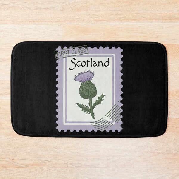 Item preview, Scotland Thistle Flower Postage Stamp designed and sold by sunburstdesigns.