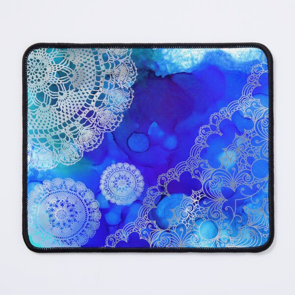 Item preview, Blue Abstract 58 designed and sold by artbylucie.