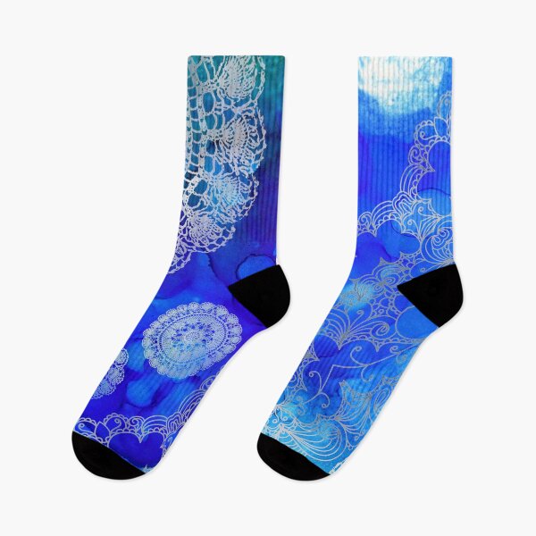 Item preview, Blue Abstract 58 designed and sold by artbylucie.